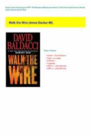 Walk the Wire by David Baldacci